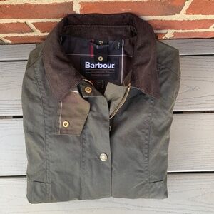 Barbour Fiddich Waxed Cotton Coat